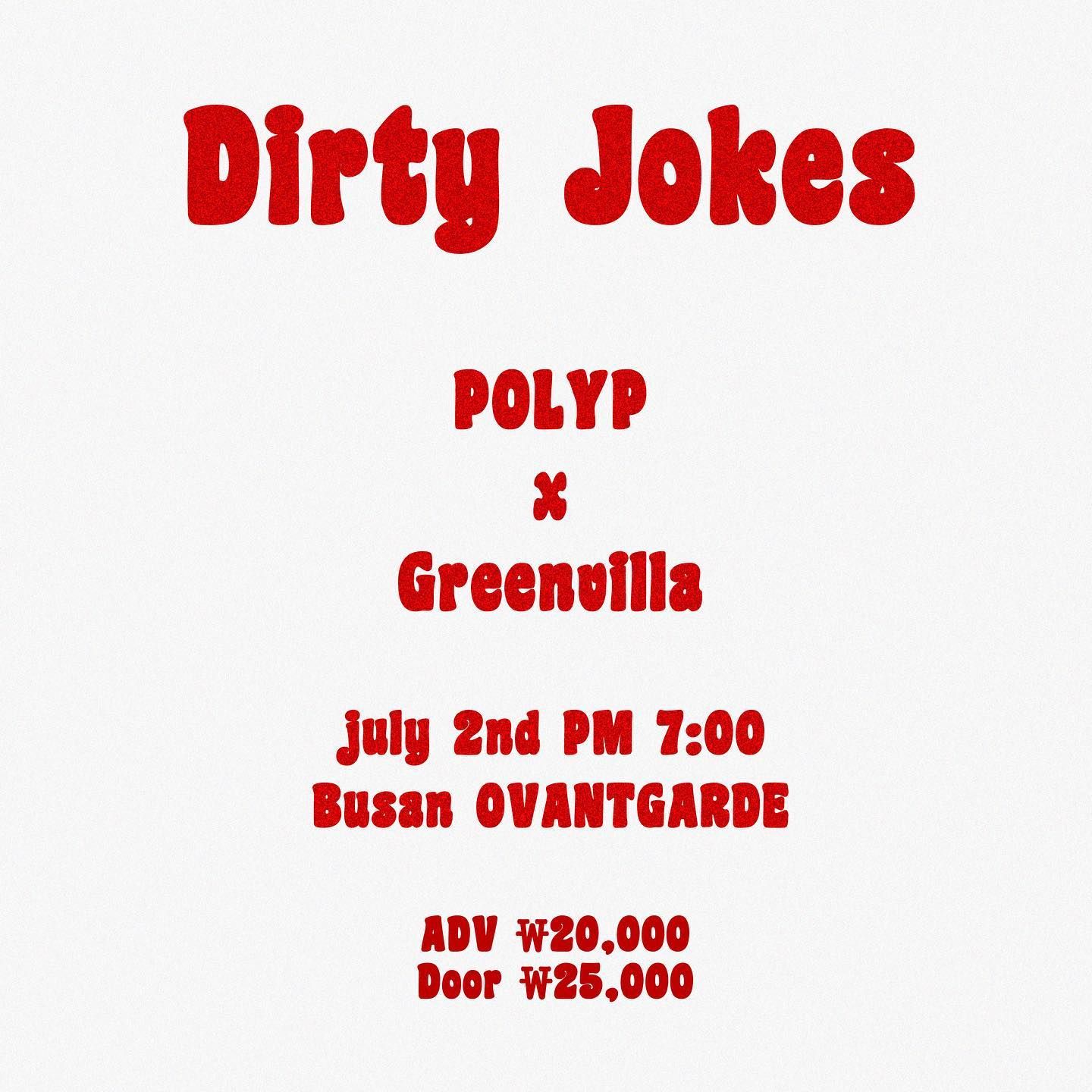 "DIRTY JOKES”