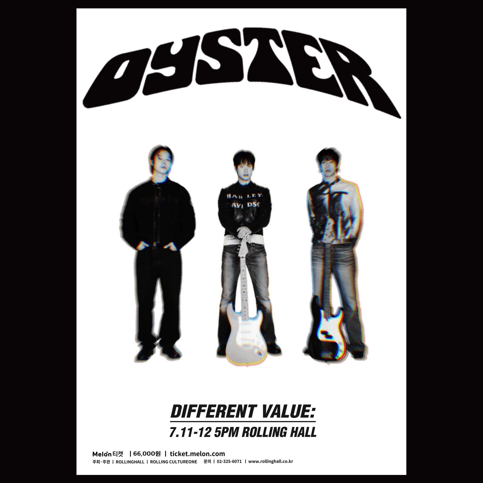 OYSTER Solo Concert: DIFFERENT VALUE