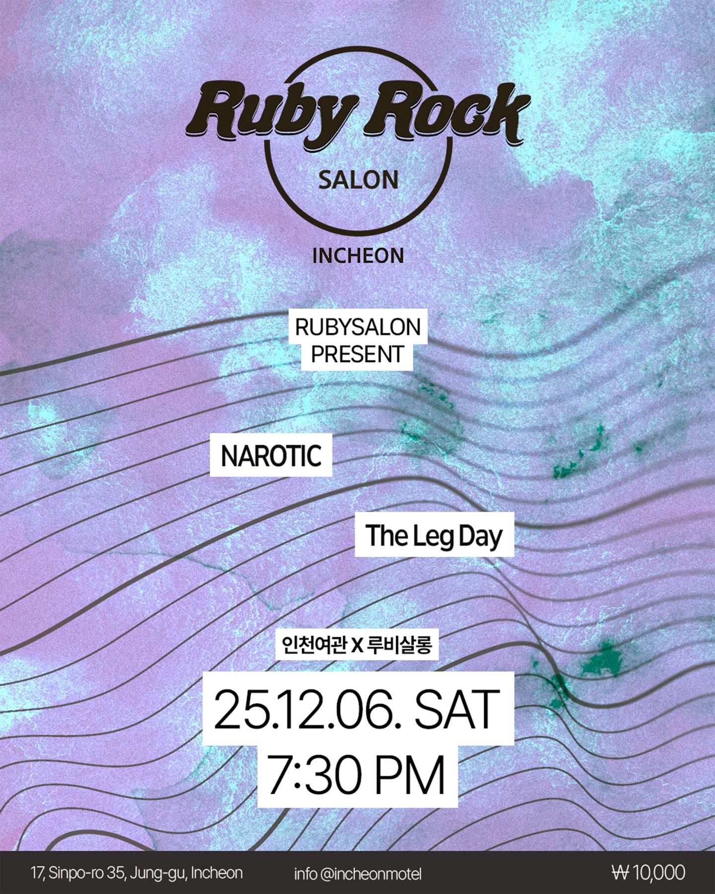 12.6. Saturday RUBYSALON Live 🪇
