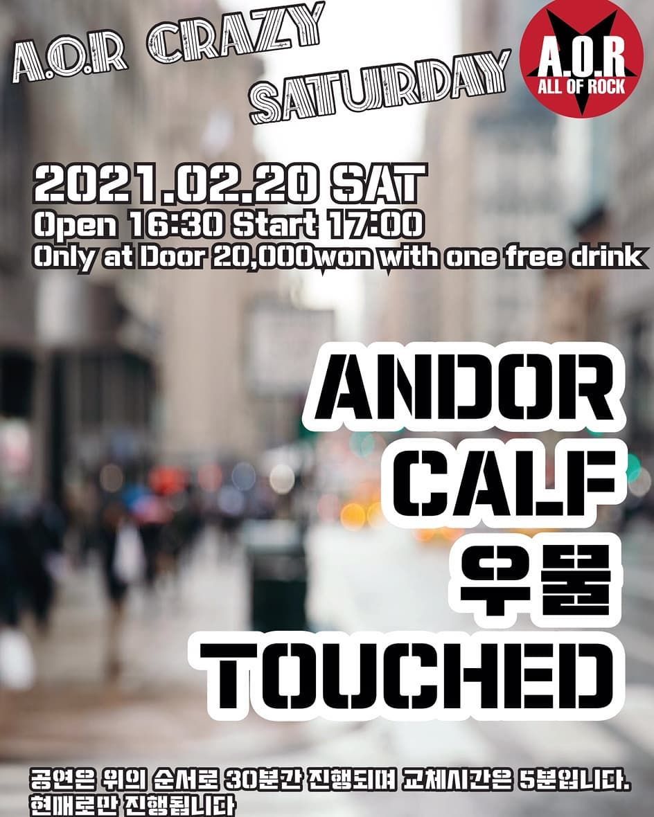 A.O.R CRAZY SATURDAY