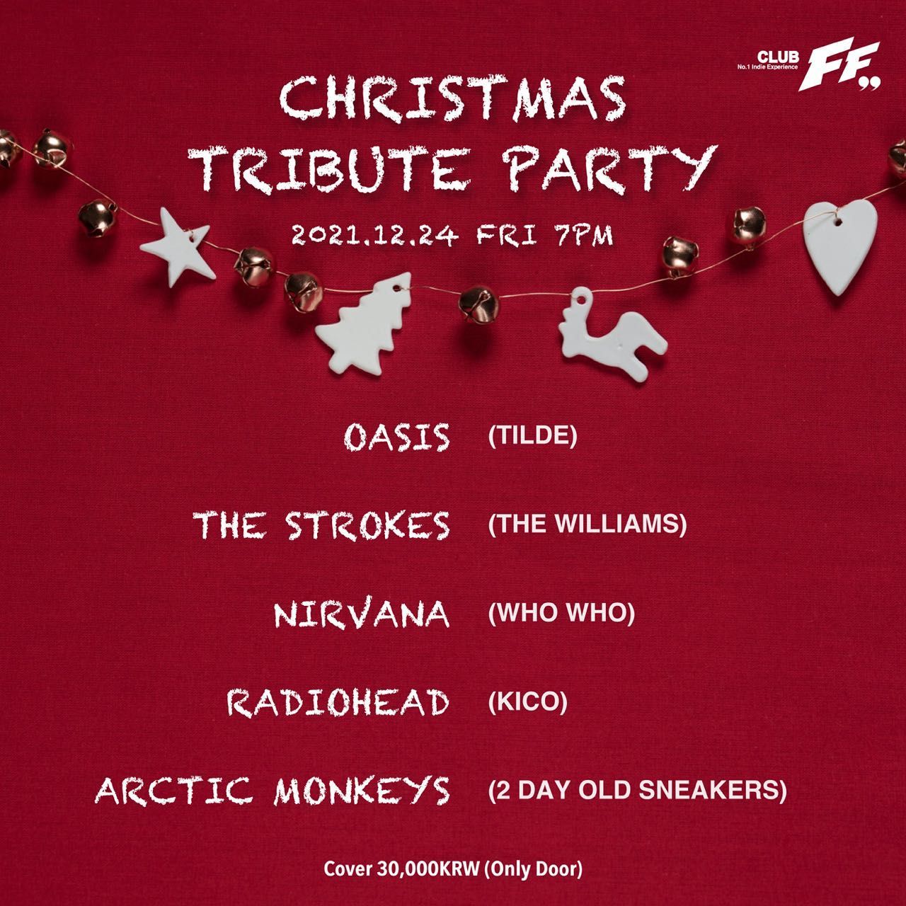 Christmas Tribute Party poster 2