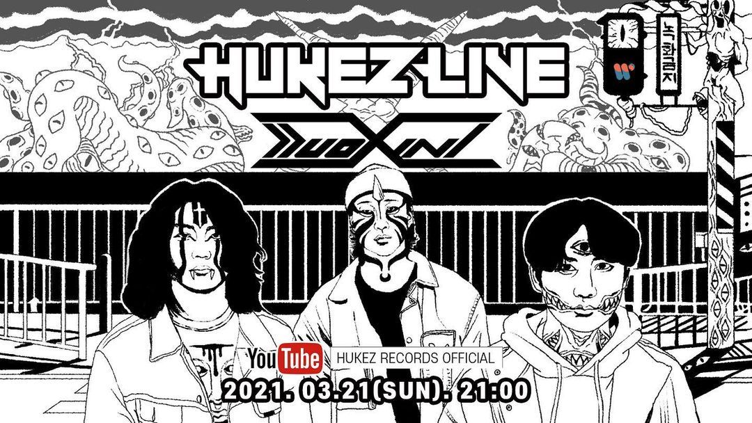 HUKEZ LIVE vol.3 Live streaming with @duoxini_official