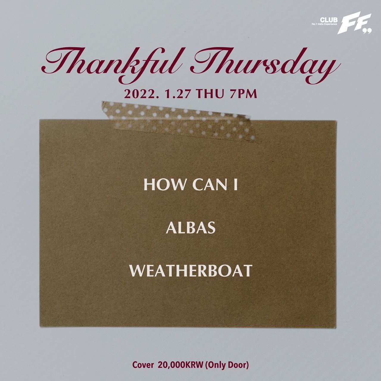 Thankful Thursday poster 2