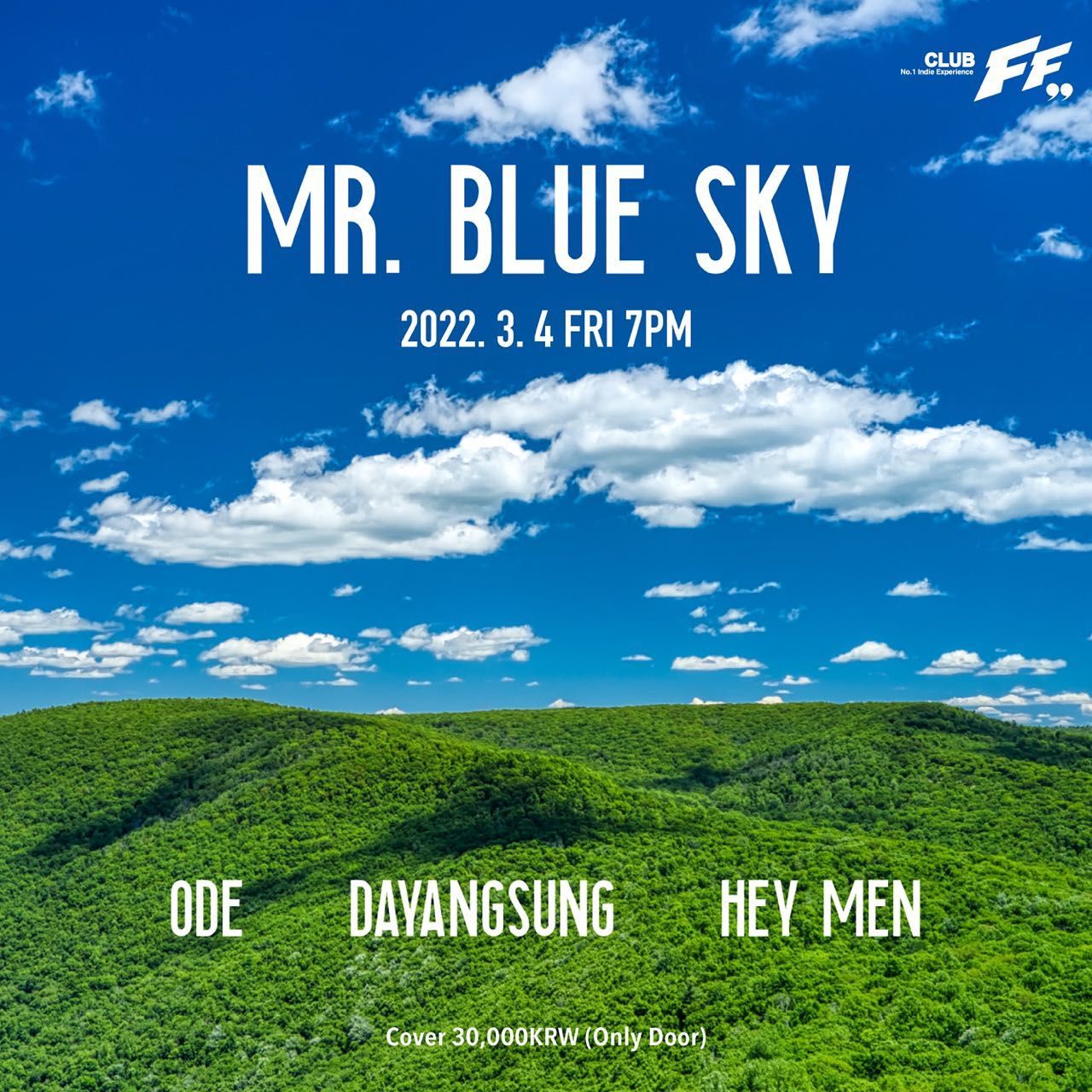 Mr.  Blue Sky  poster 2