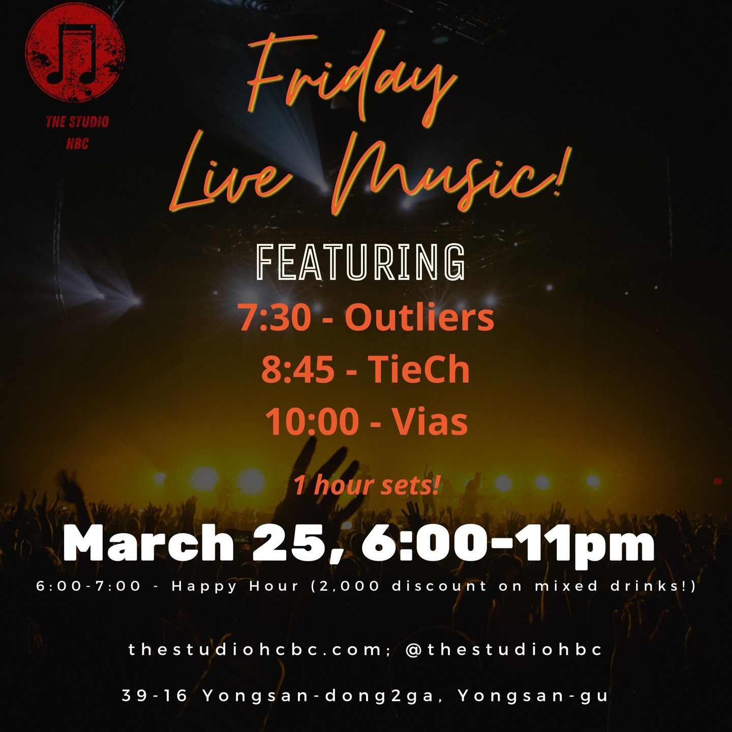 Friday live music!