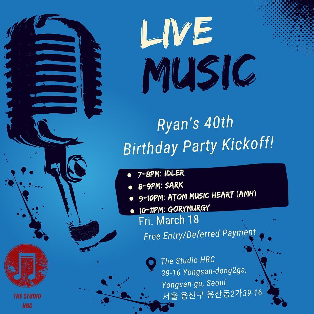 Ryan’s turning 40th Birthday Party Kickoff