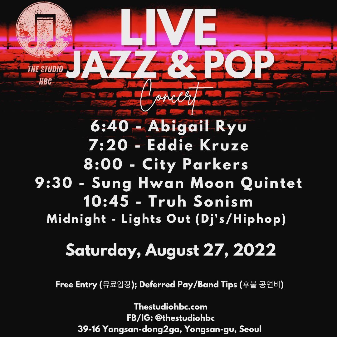 Live at The Studio HBC  - JAZZ NIGHT!