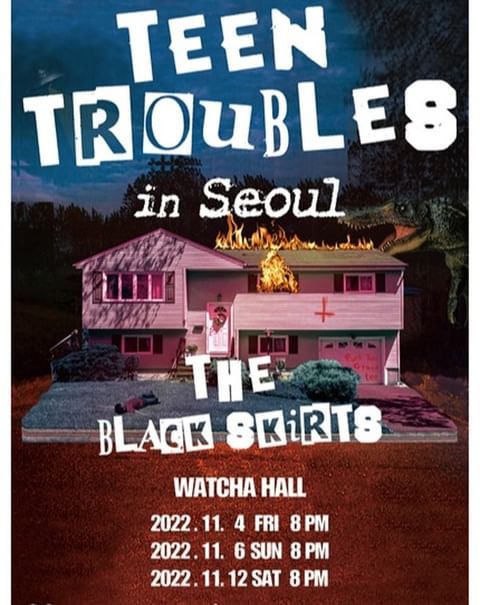 검정치마 클럽 공연 - TEEN TROUBLES In Seoul