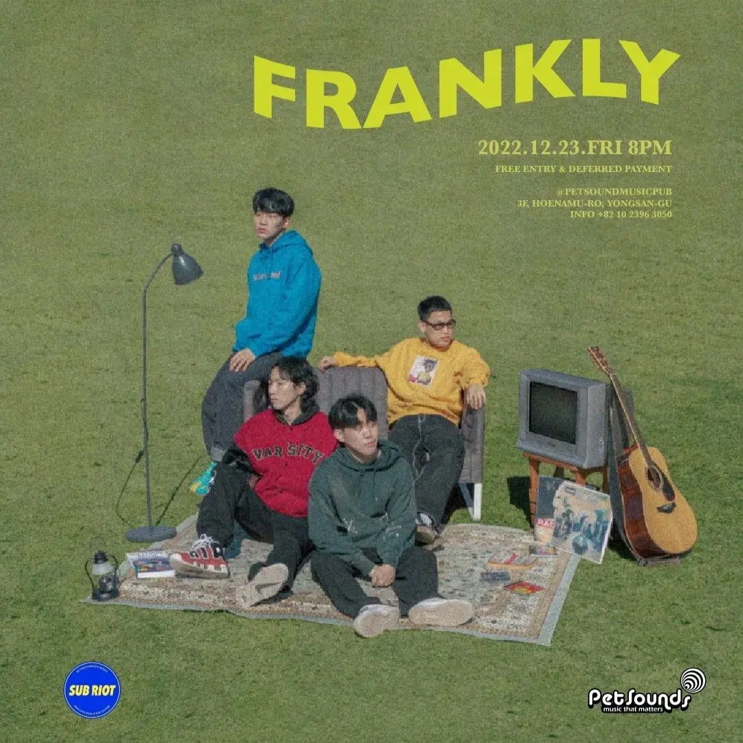 펫사운즈 인디라이브 - 김요일, 프랭클리 poster 2