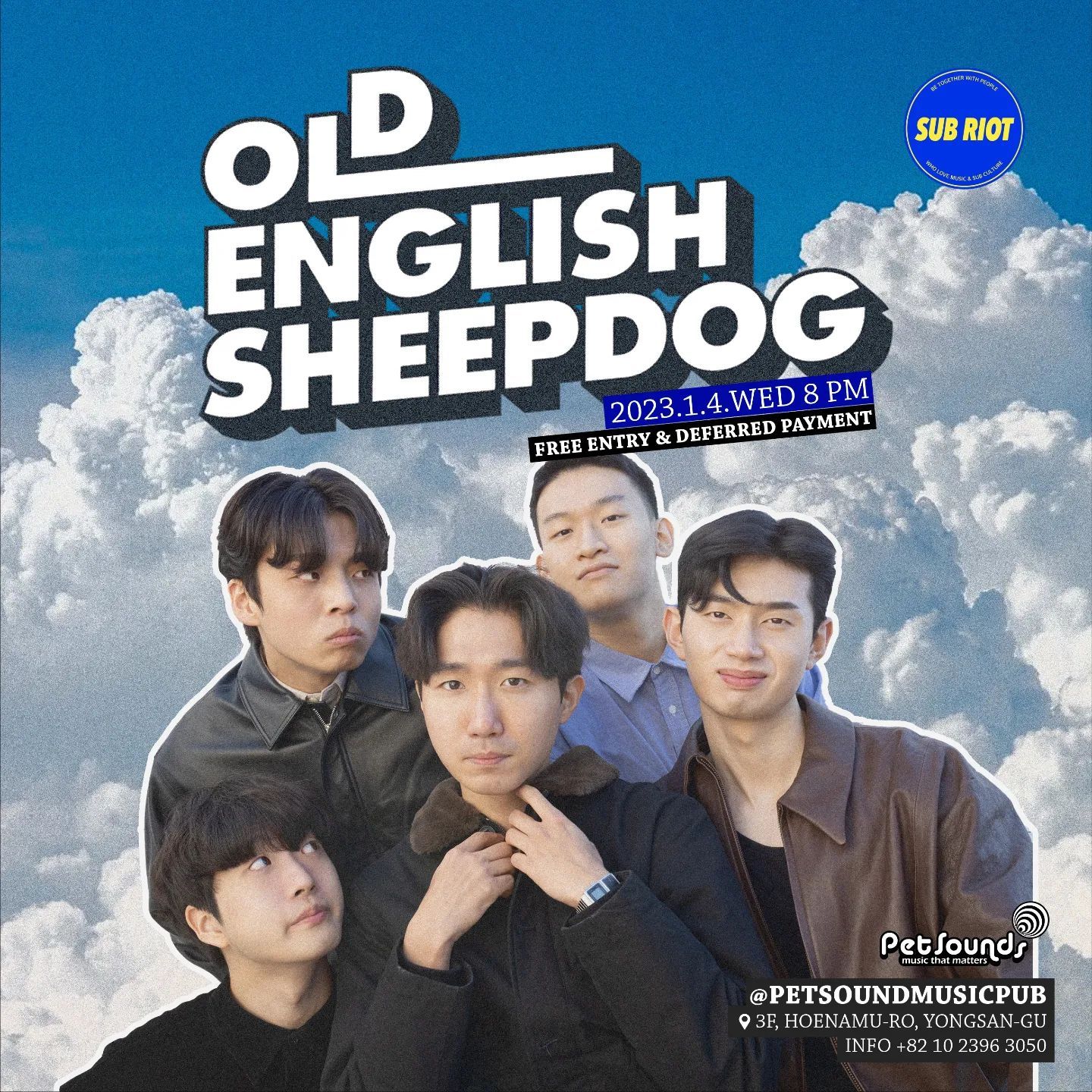 펫사운즈 인디라이브 - 올드 잉글리쉬 쉽독