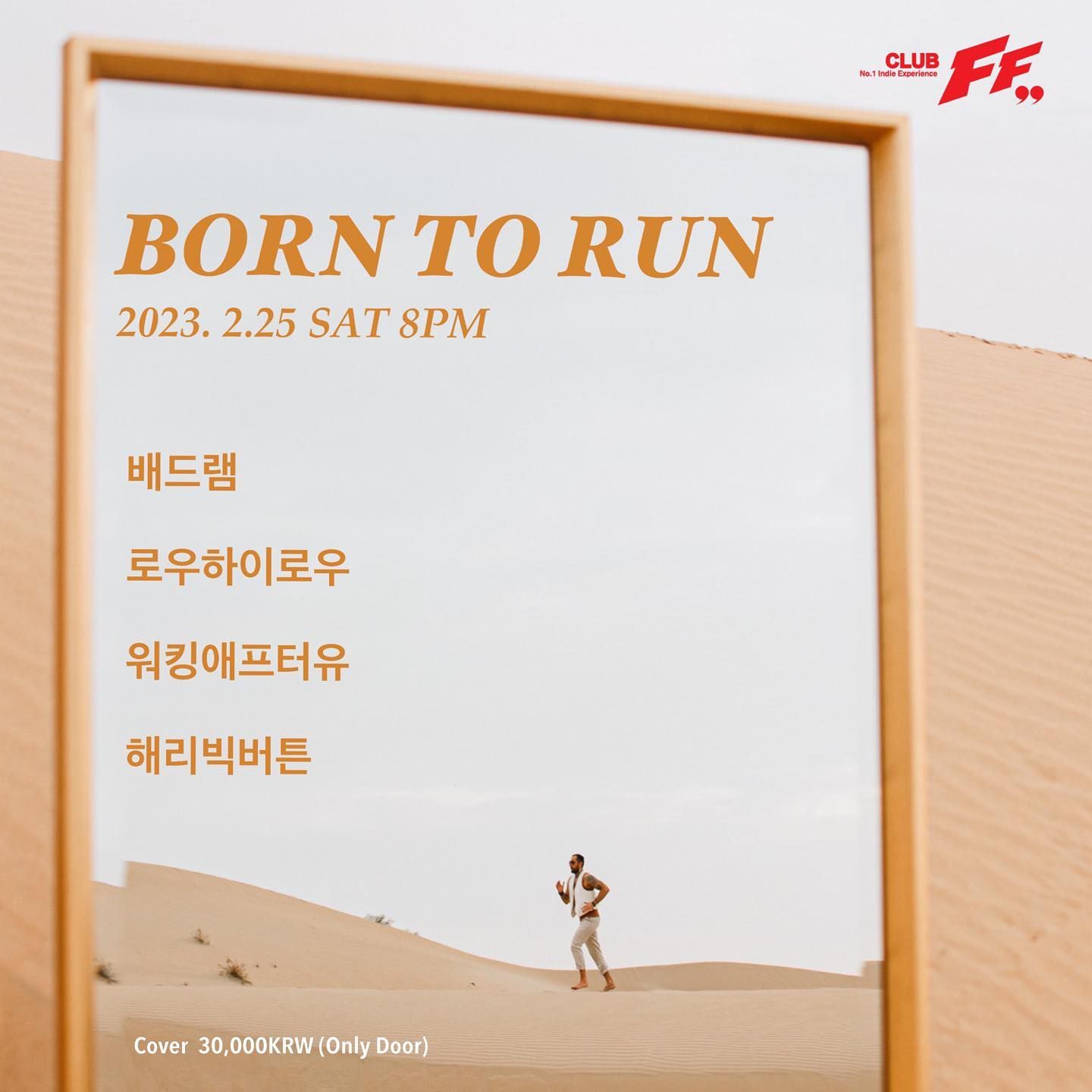 Born to Run poster 2