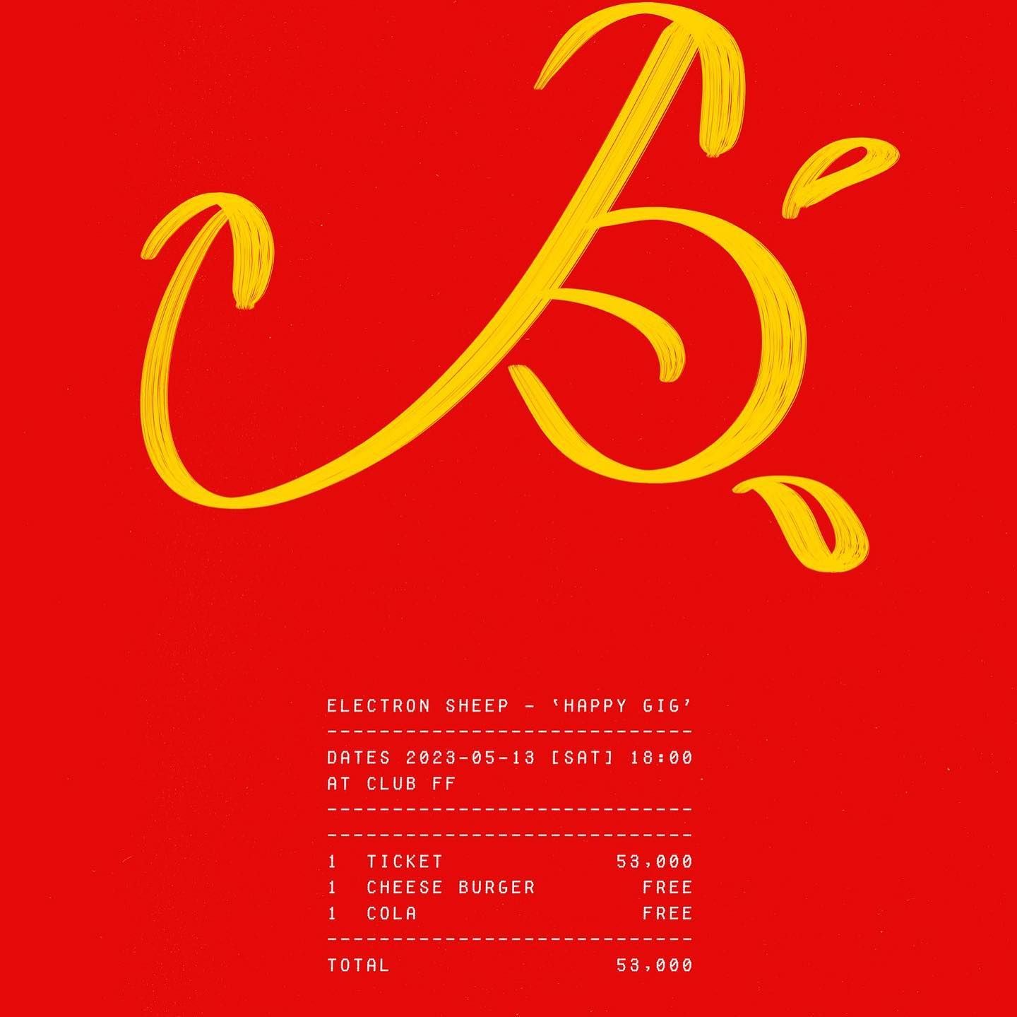HAPPY GIG> poster 2