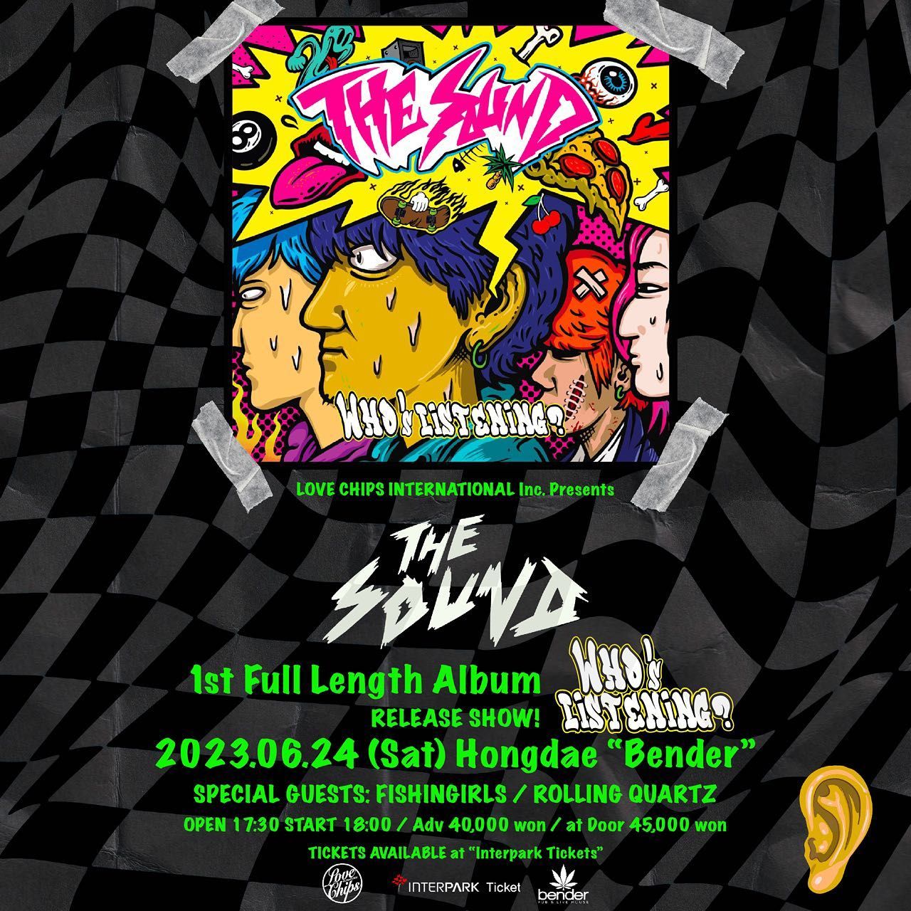 「THE SOUND」 첫 번째 정규 「Who’s Listening?」 발매 기념 공연!