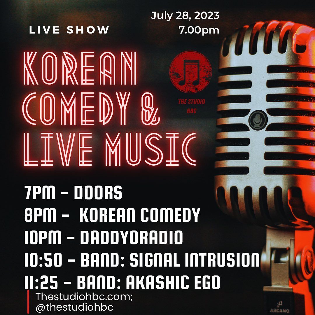 Friday Comedy and Live Music