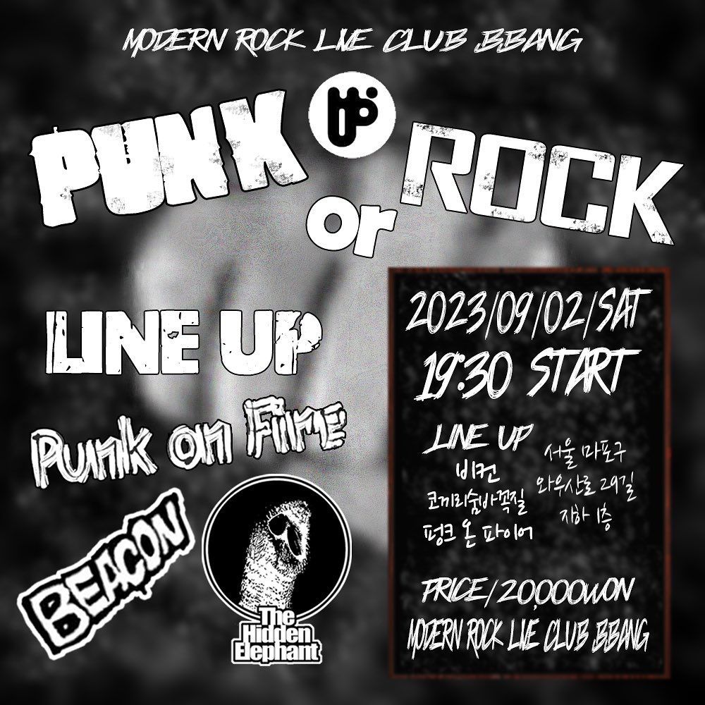 2023년 9월 클럽빵 공연