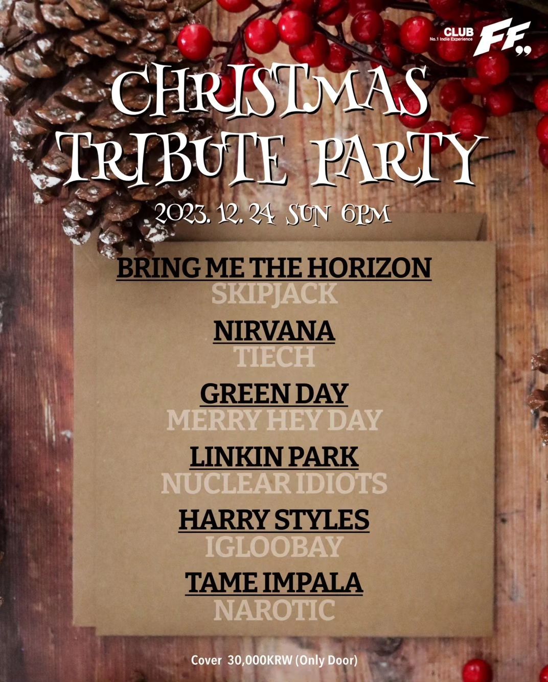 Christmas Tribute Party 