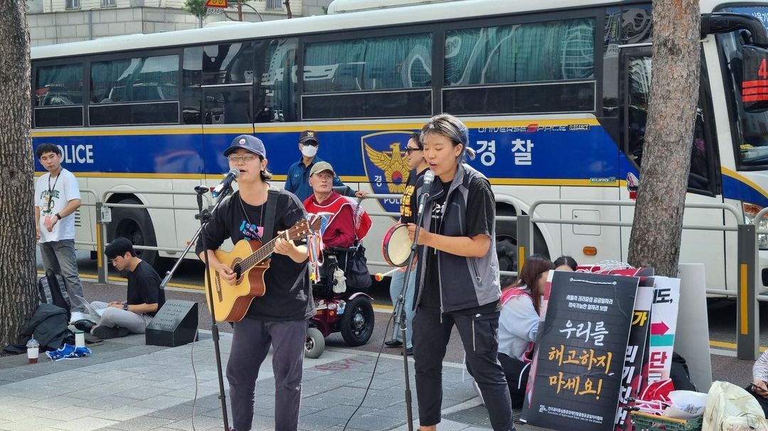전국장애인차별철폐연대 <장애인 노동할 기회마저 빼앗아가는 “중증장애인 지역맞춤형 취업지원 폐지 규탄 및 노동부 장관 면담 투쟁 선포 기자회견>