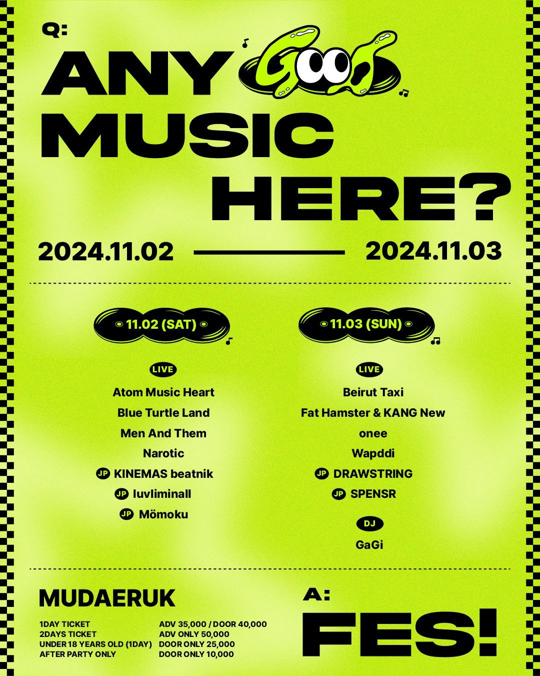 Any Good Music Here? FES!