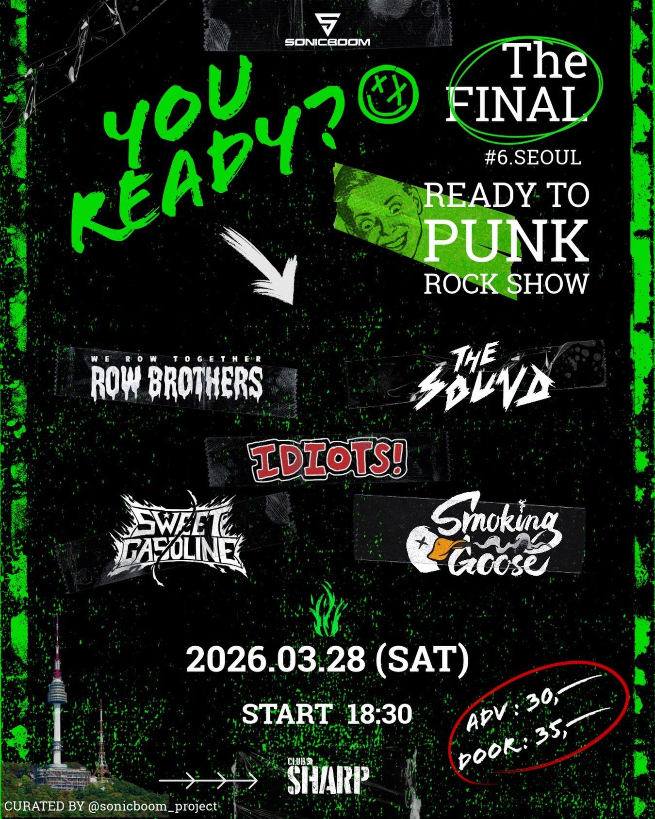 ❤️‍🔥READY TO PUNK ROCK SHOW❤️‍🔥 ’The FINAL‘