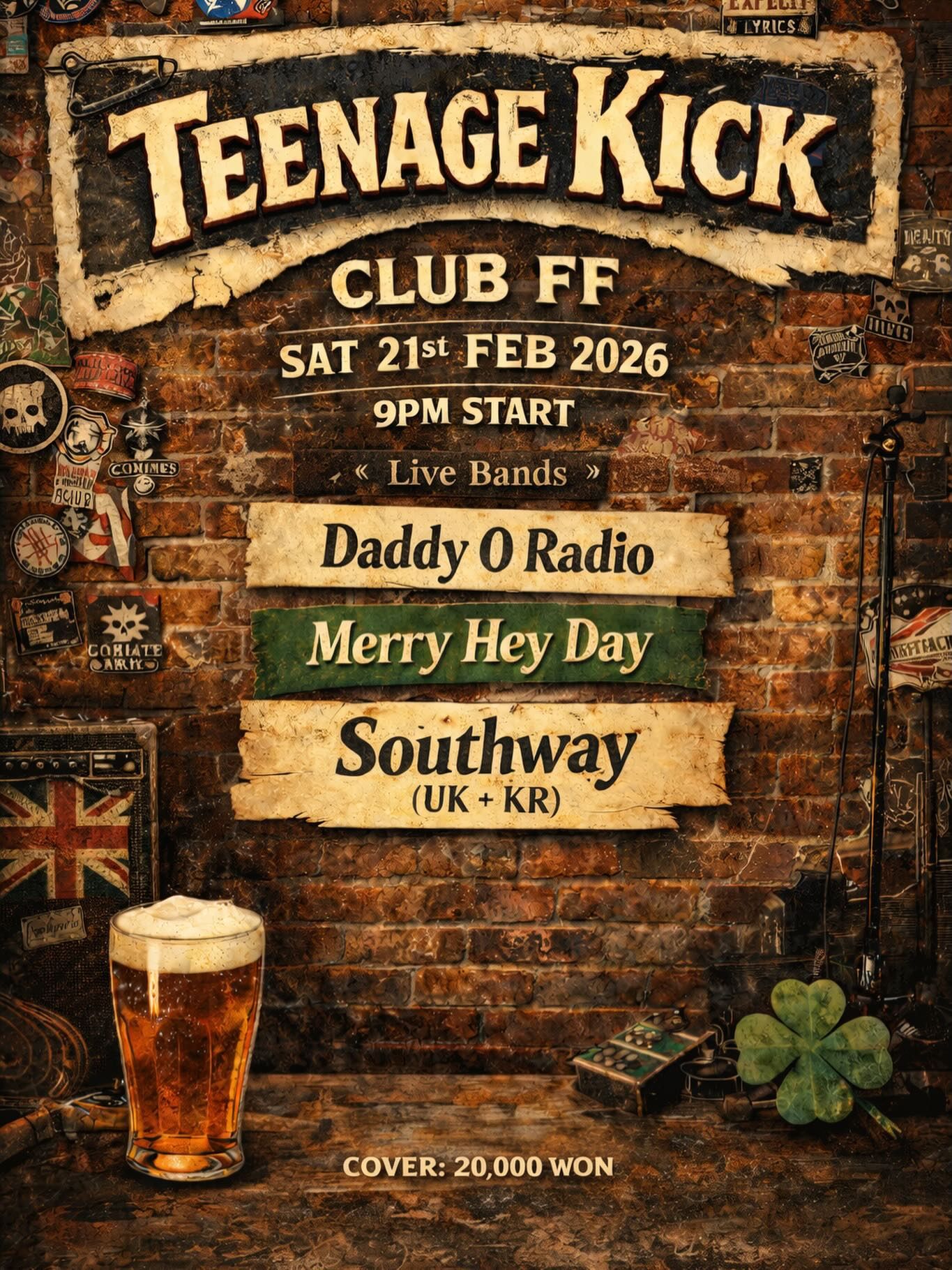 Teenage Kick @클럽FF