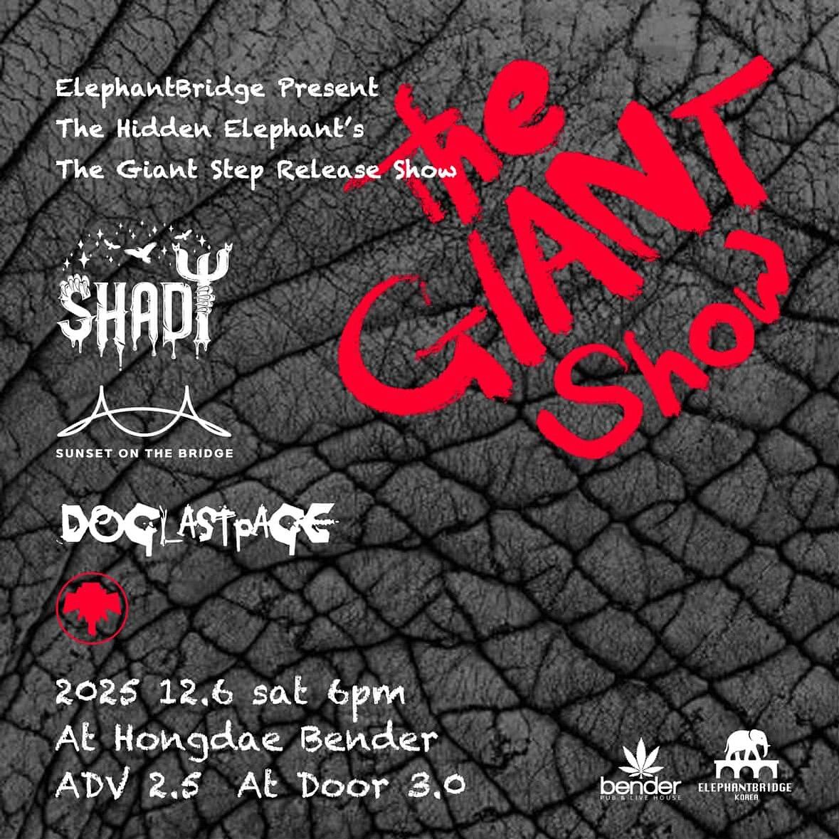 The Giant Show (The Hidden Elephant 1st Album ‘The Giant Step’ Release Show)