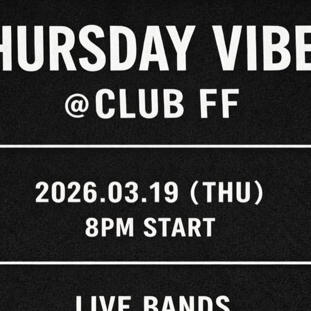 Thirsty Thursday @ FF