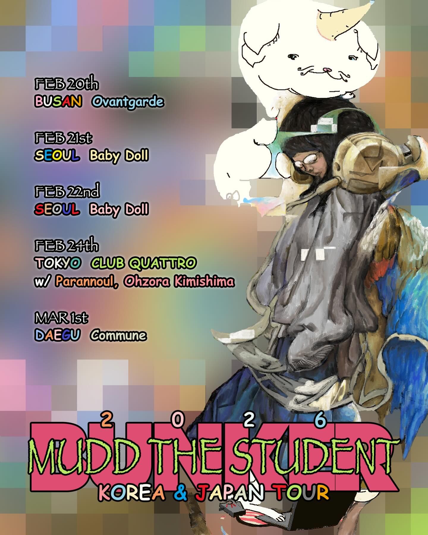 Mudd the student <BUNKER Tour 2026> Korea & Japan with band