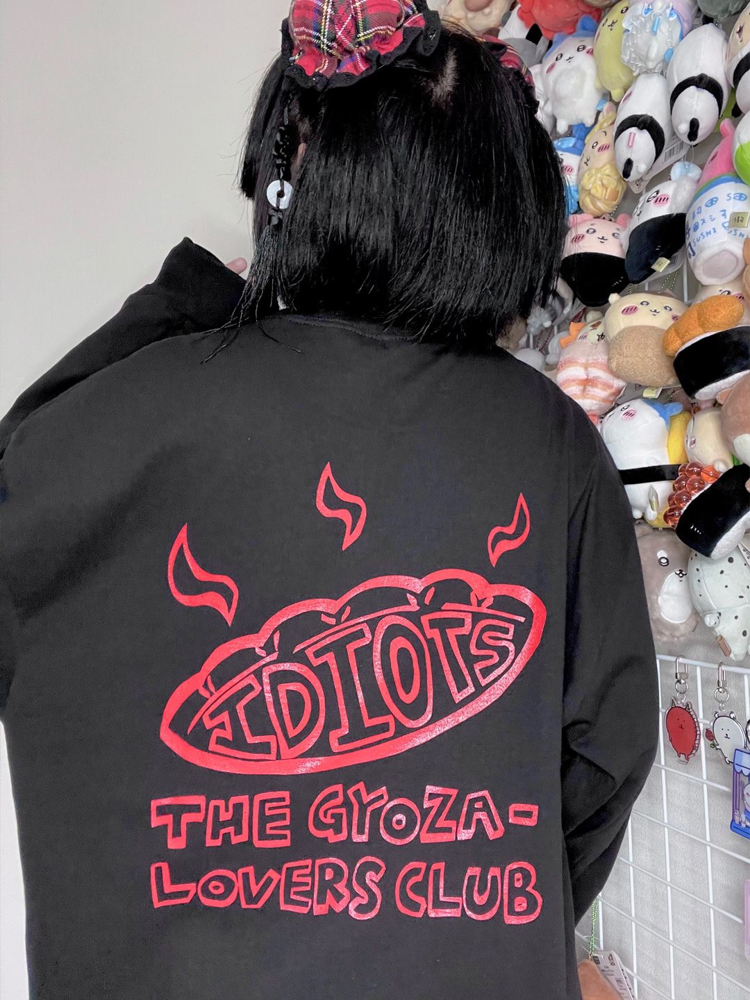 IDIOTS 교자클럽 롱티 Black