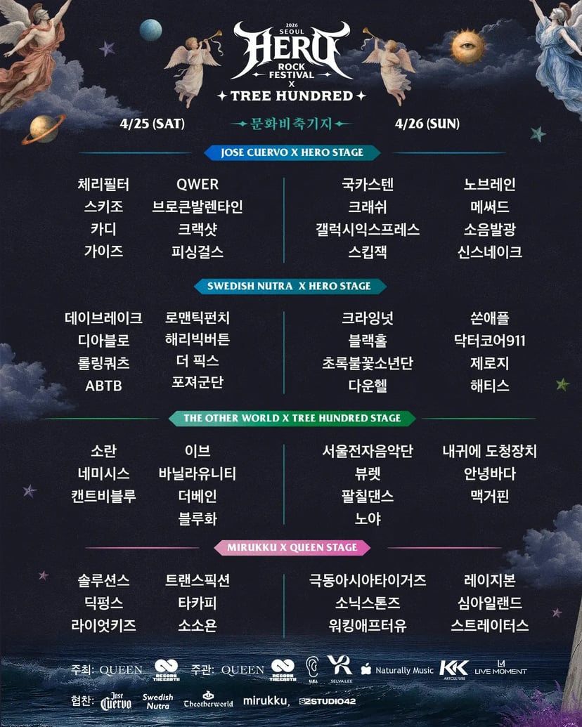 2026서울히어로락페스티벌 x 트리헌드레드 1